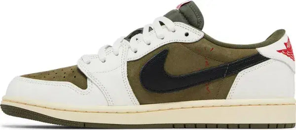 靴 Air Jordan 1 LOW OG Reverse Olive 27.5cm Buy Travis Scott x Air Jordan 1 Retro Low OG SP 'Reverse Olive