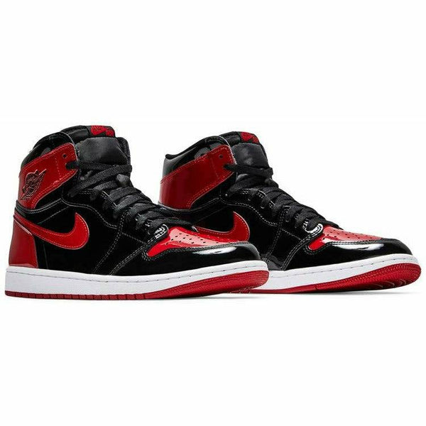 ☆美品NikeAir Jordan 1 High OG \"Patent Bred Air Jordan 1 High 