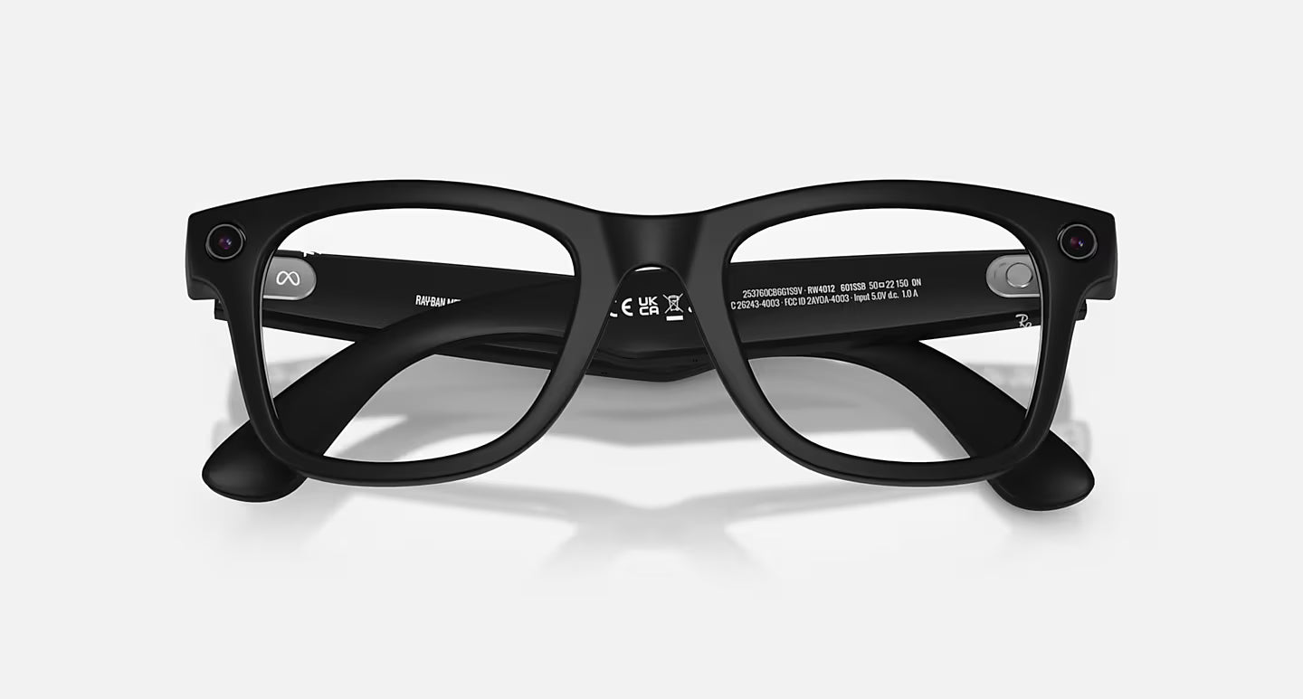 RAY-BAN | META WAYFARER CLEAR
