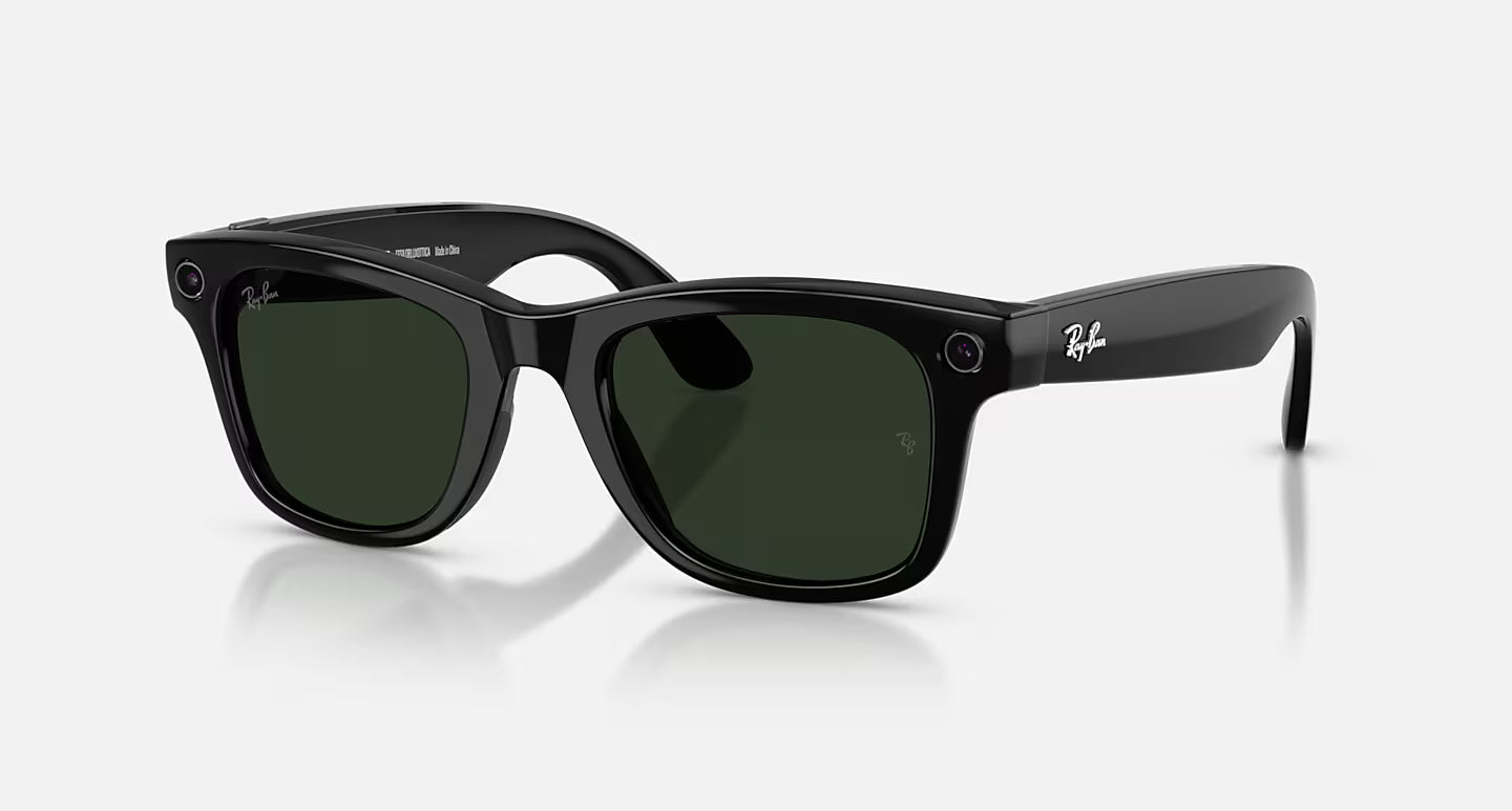 RAY-BAN | META WAYFARER CLEAR/GRAPHITE GREEN TRANSITIONS