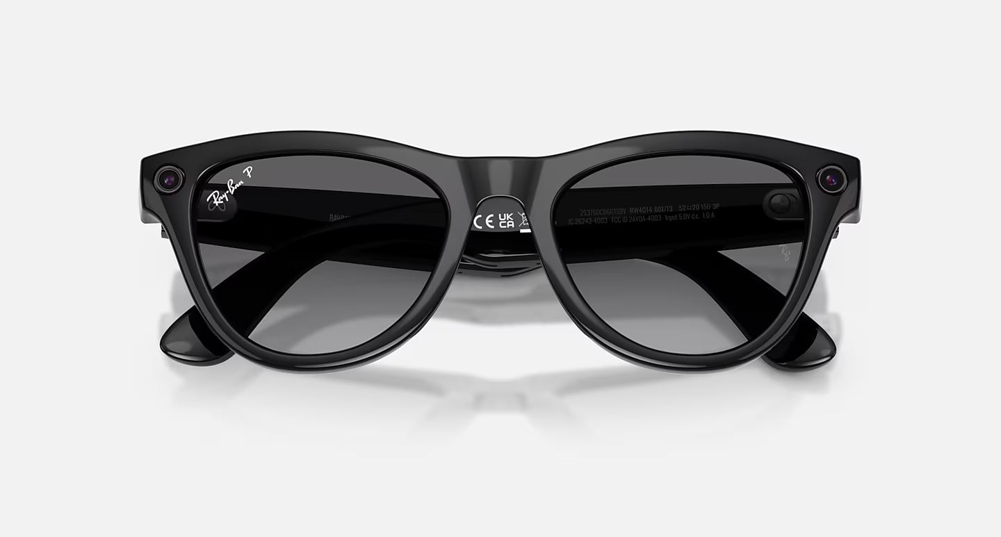 RAY-BAN | META SKYLER GRAPHITE