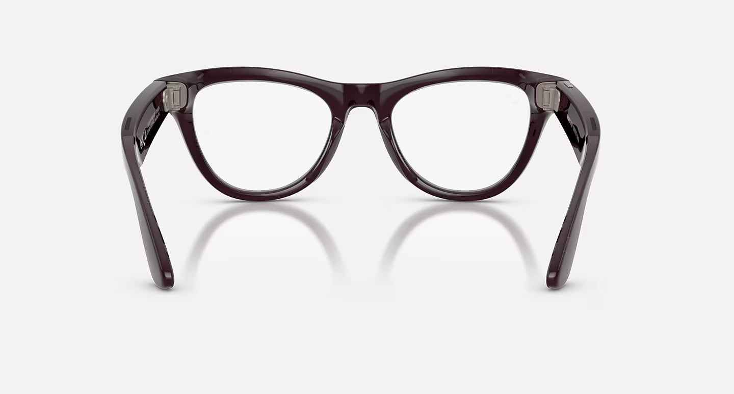 RAY-BAN | META SKYLER CLEAR/AMETHYST TRANSITIONS SHINY MYSTIC VIOLET