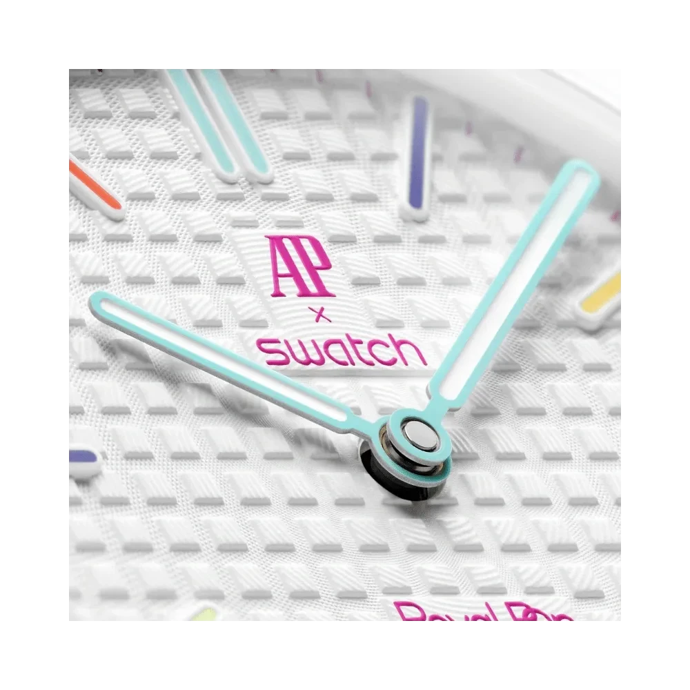 Swatch x Audemars Piguet AP - Royal Pop “Huit Blanc”