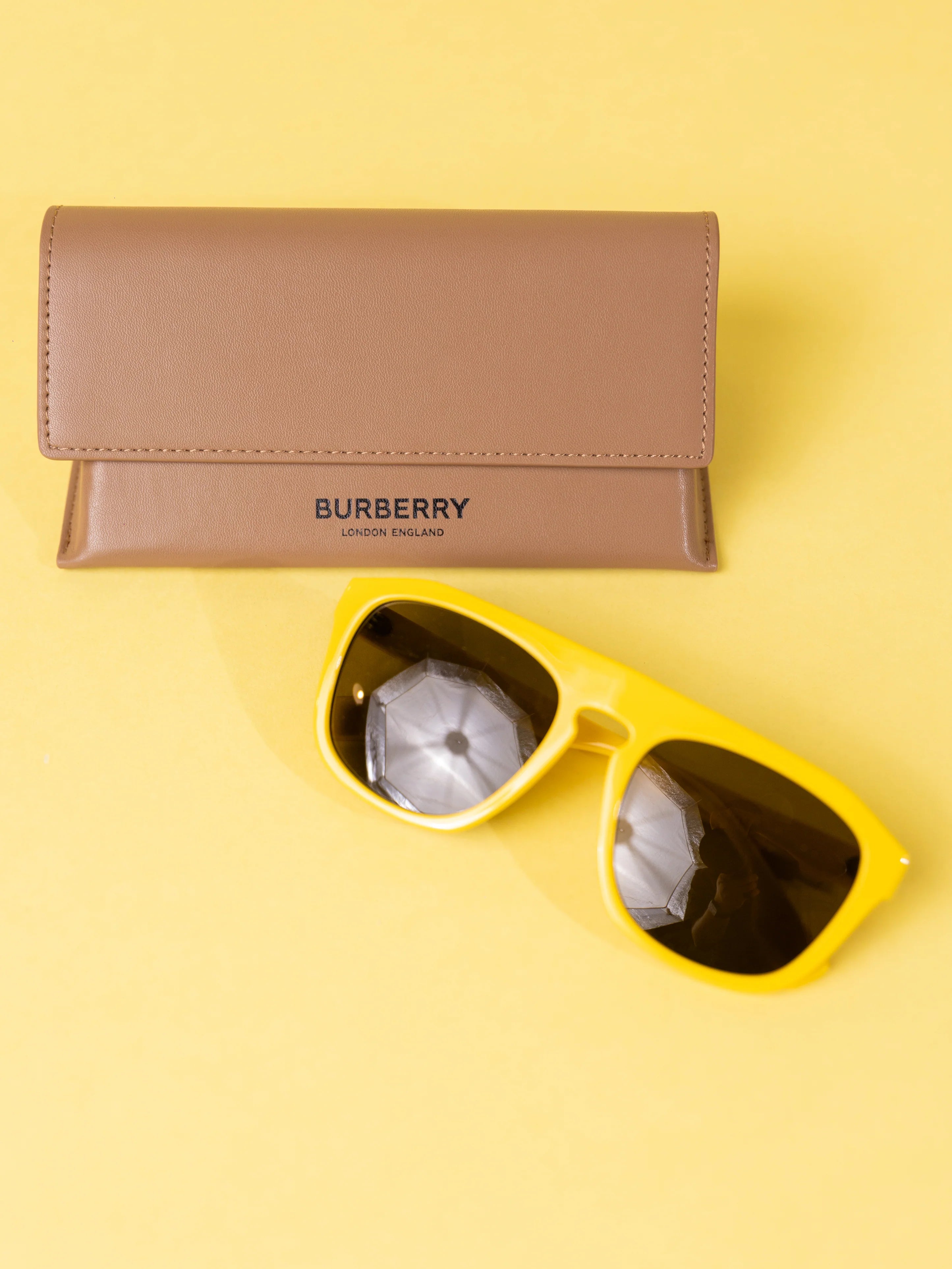 Burberry 0BE4396U WREN Yellow Sunglasses