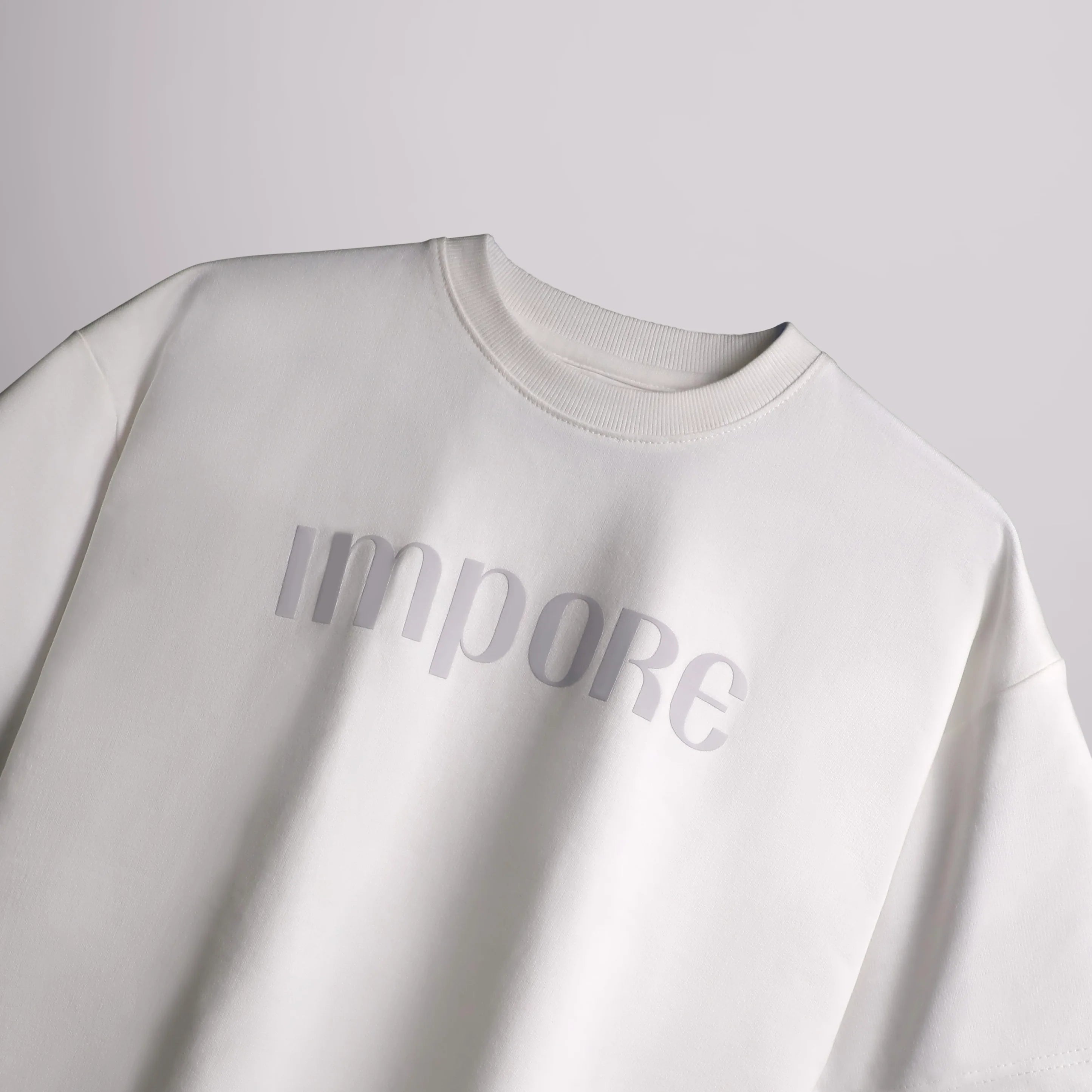 IMPORE WOKE WHITE T-SHIRT