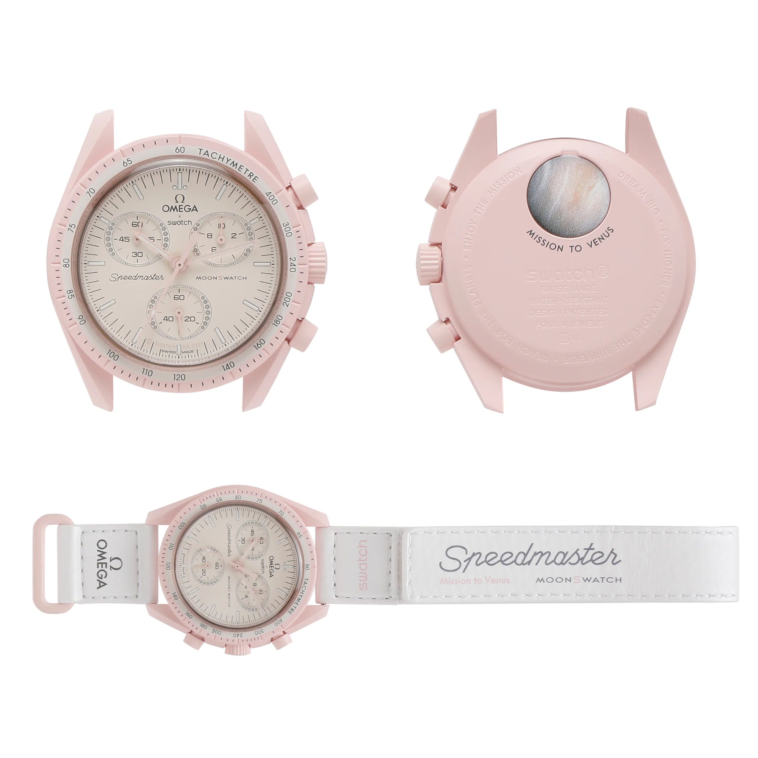 SWATCH X OMEGA BIOCERAMIC MOONSWATCH 'MISSION TO URANUS SWATCH X OMEGA BIOCERAMIC MOONSWATCH 'MISSION TO URANUS