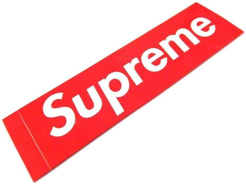 Mini supreme stickers best sale