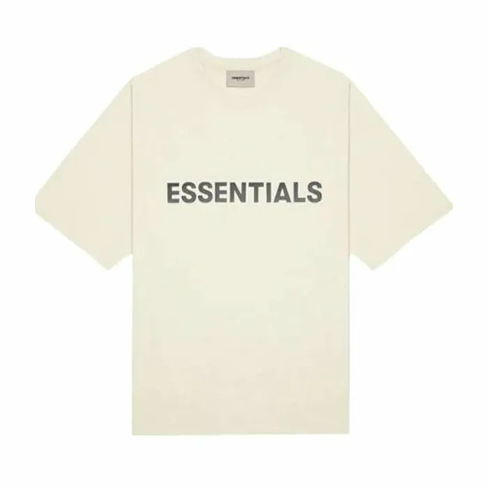 Essentials SS20 Cream Short Sleeve T-shirt