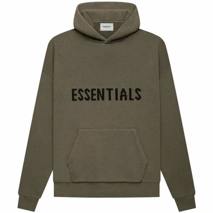 FOG Essentials Knit Hoodie Harvest