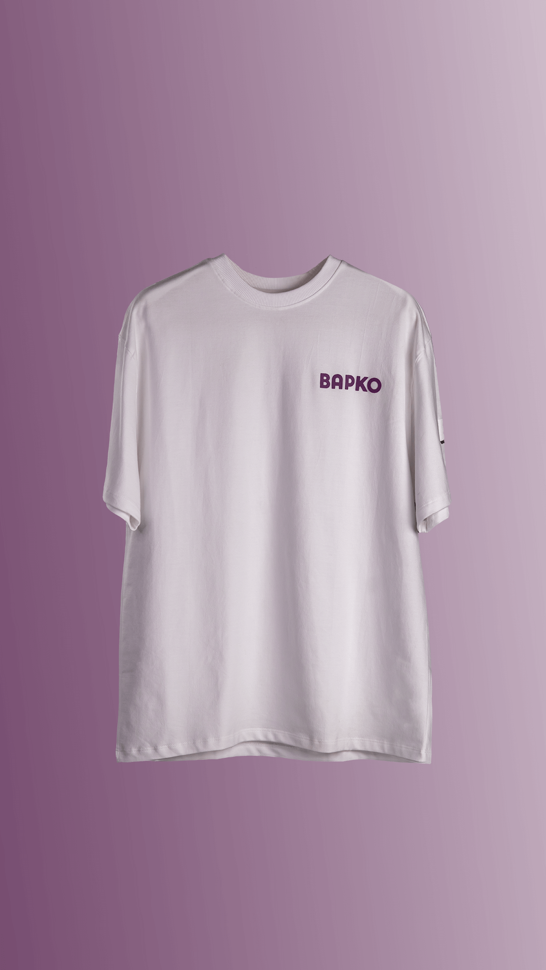 BAPKO WHITE – BASIC TEE