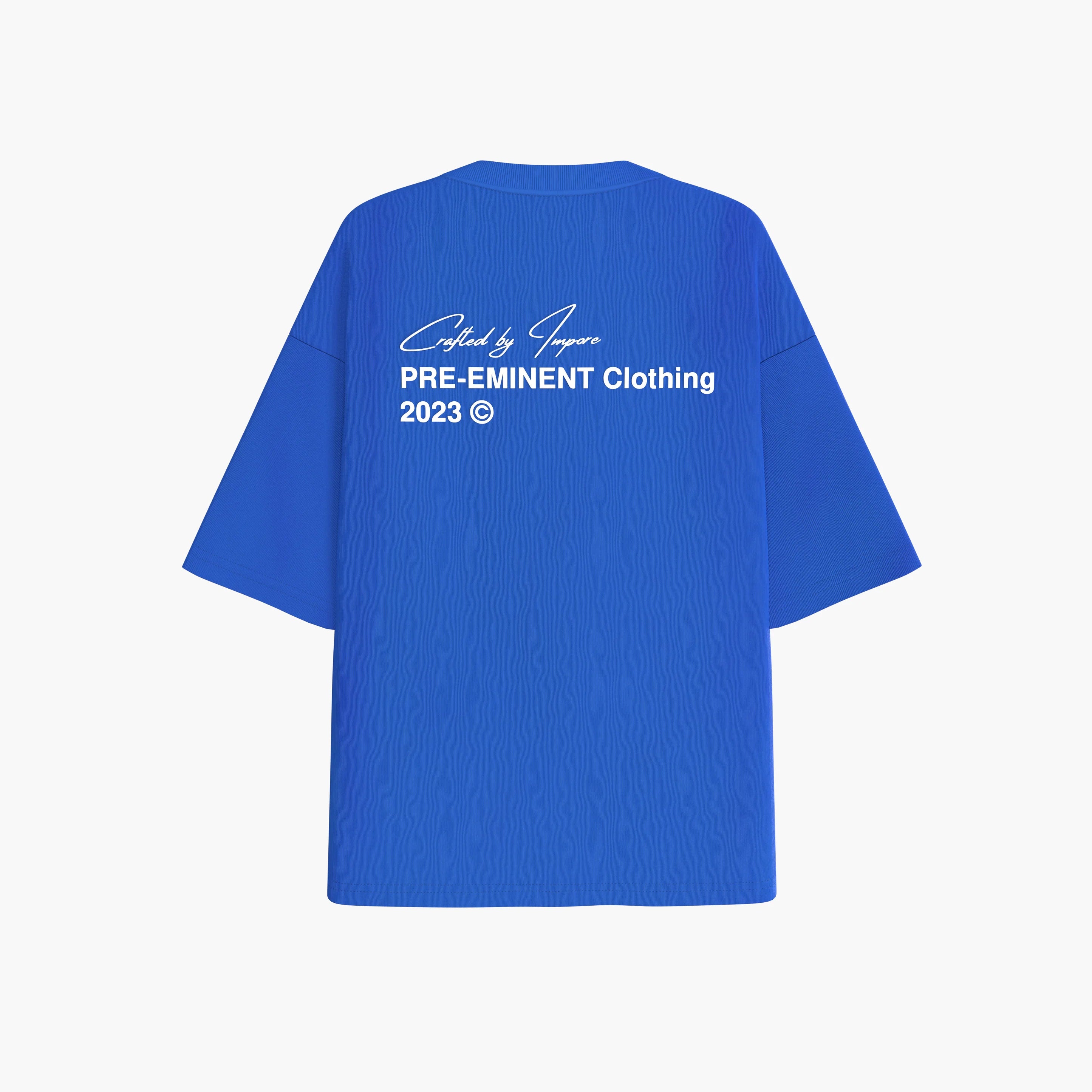 IMPORE CRAFTED BLUE T-SHIRT