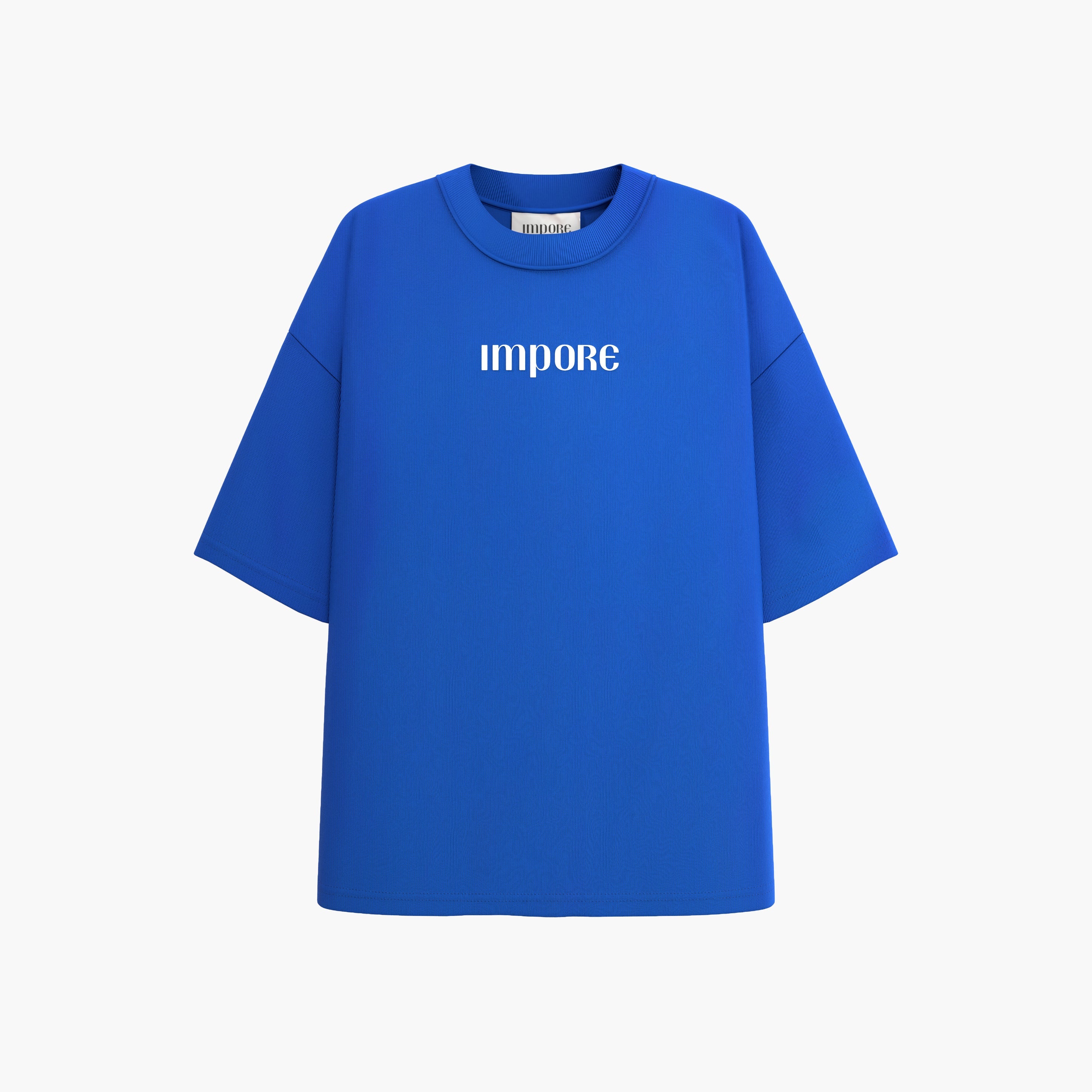 IMPORE CRAFTED BLUE T-SHIRT