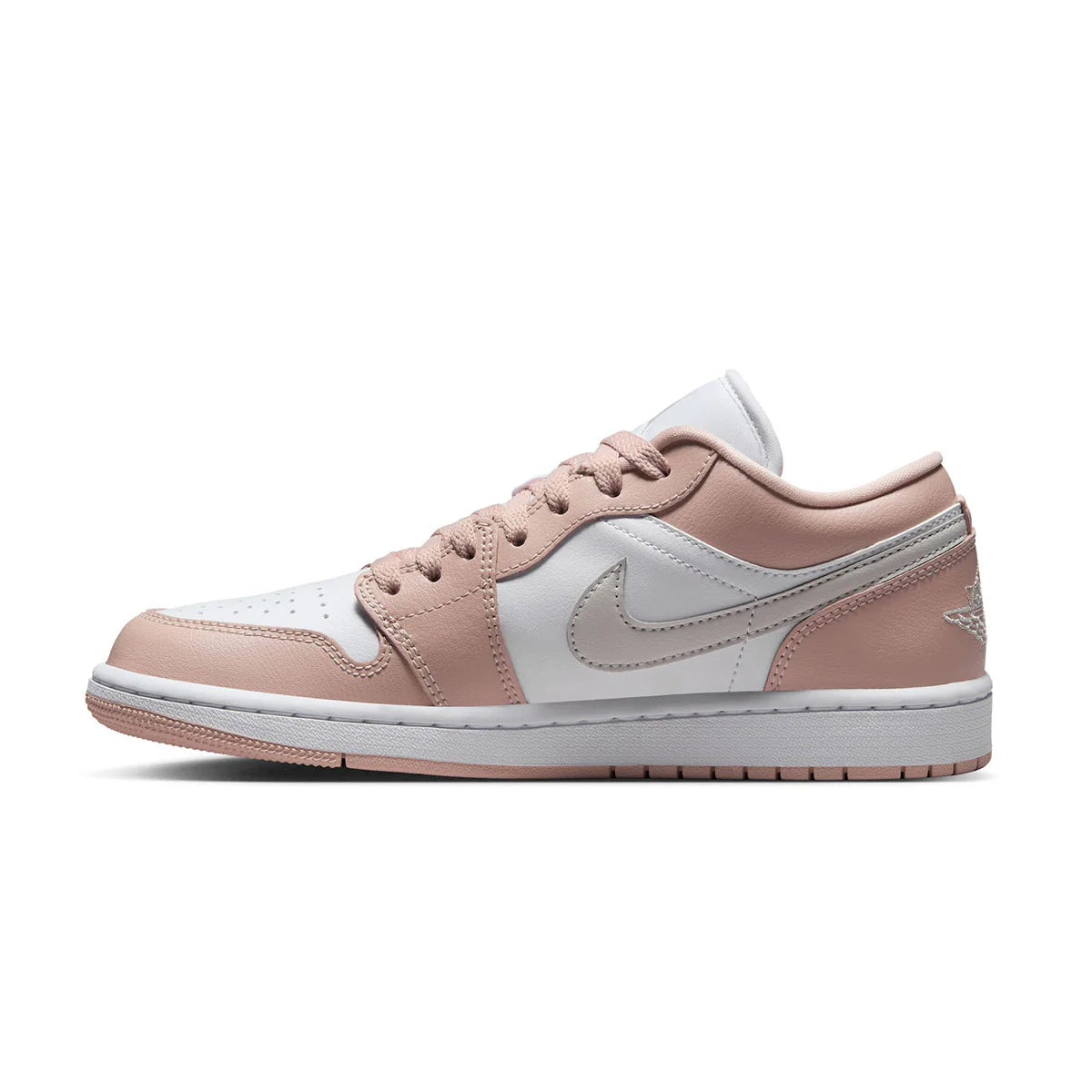 AIR JORDAN 1 LOW WHITE LIGHT BONE PARTICLE BEIGE High On Kicks