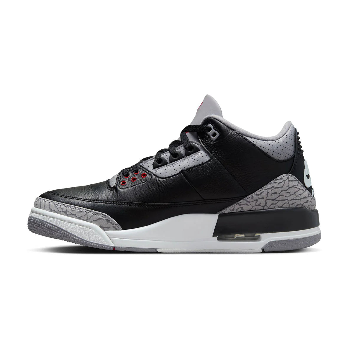 AIR JORDAN 3 RETRO 'BLACK/FIRE RED-CEMENT GREY-SUMMIT WHITE'