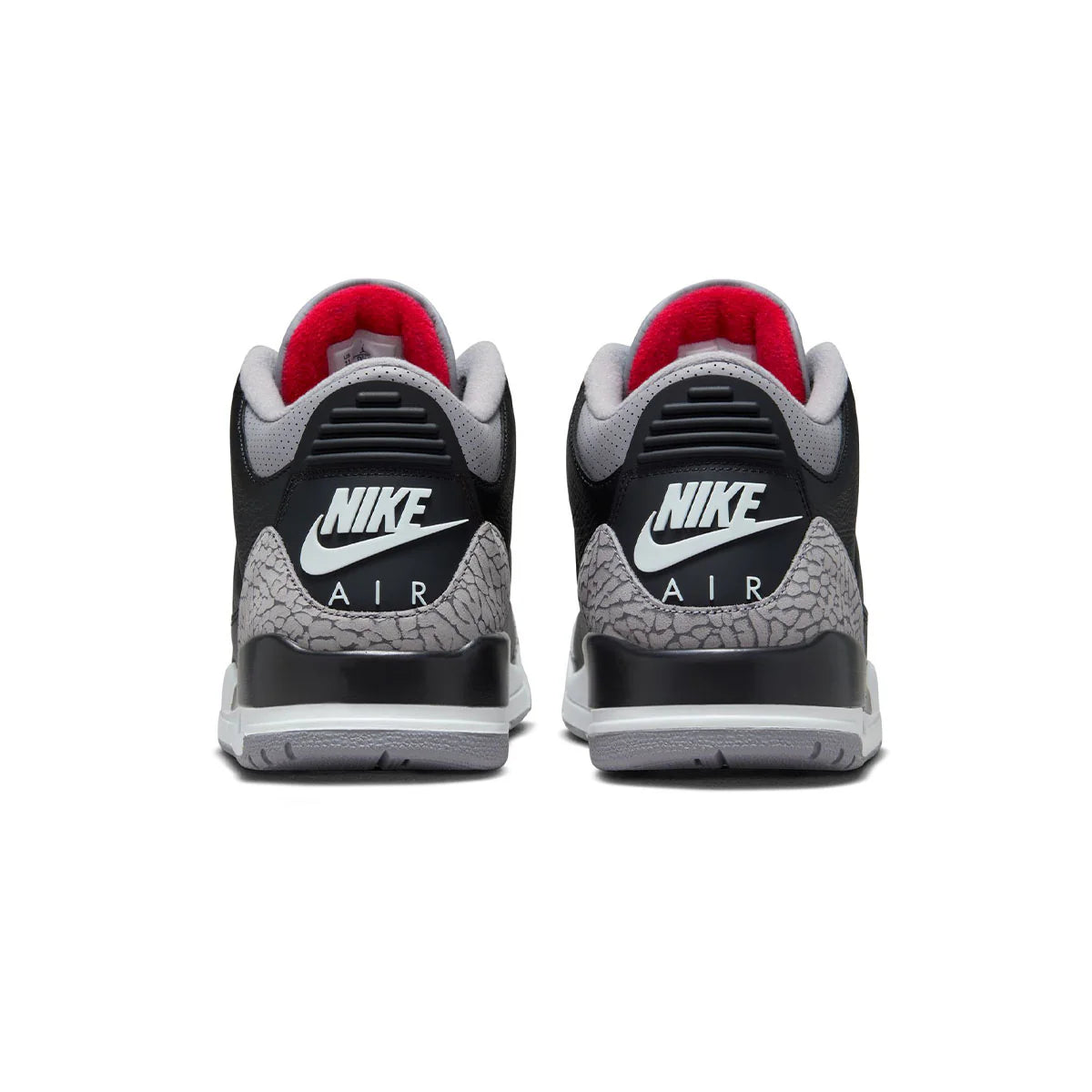 AIR JORDAN 3 RETRO 'BLACK/FIRE RED-CEMENT GREY-SUMMIT WHITE'