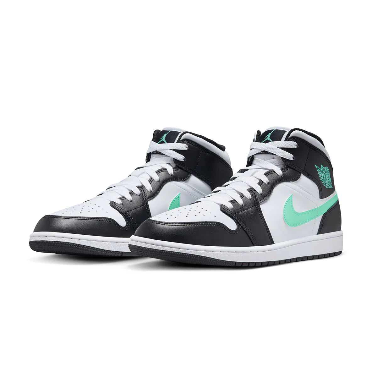 AIR JORDAN 1 MID GREEN GLOW High On Kicks