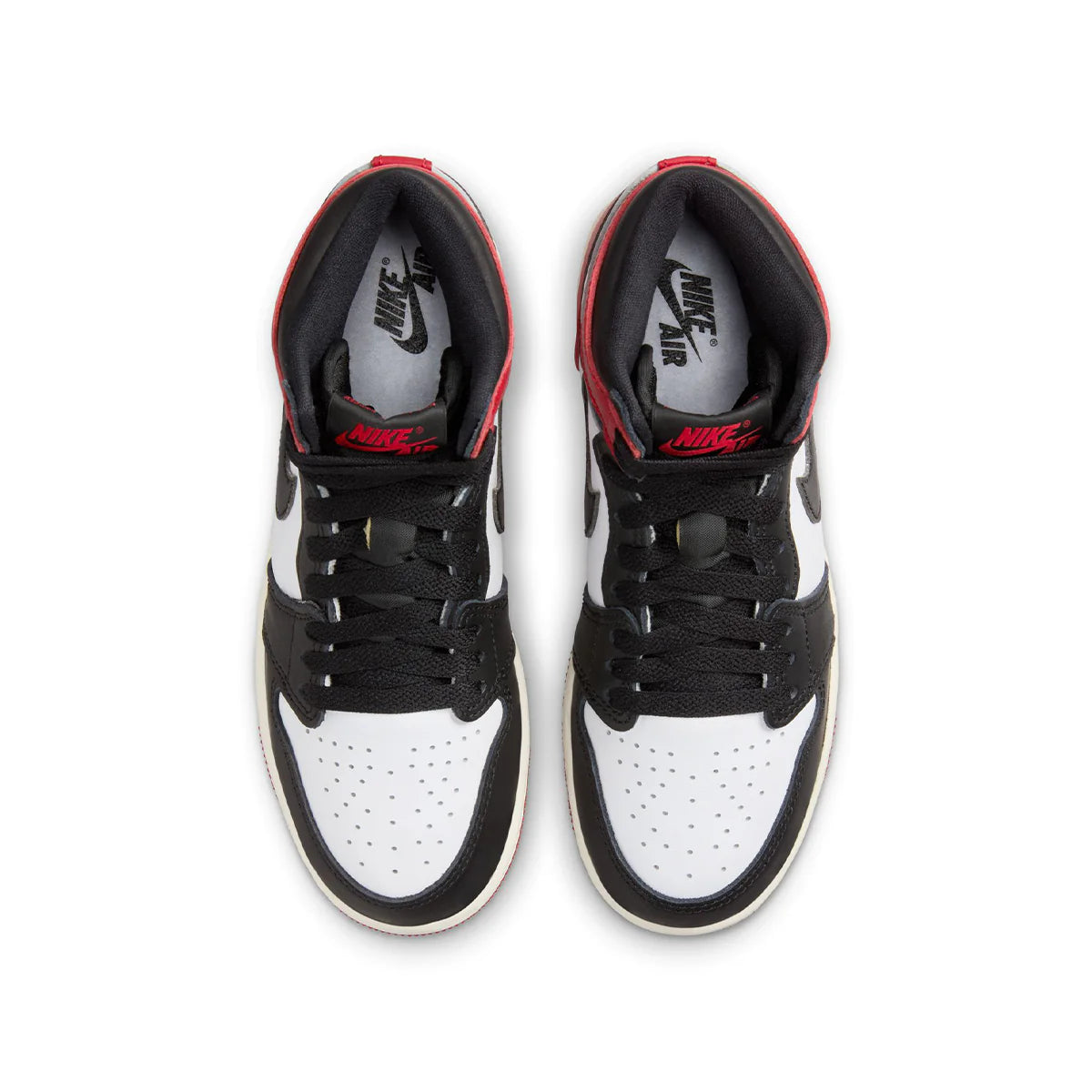 JORDAN 1 RETRO HIGH OG BLACK TOE REIMAGINED