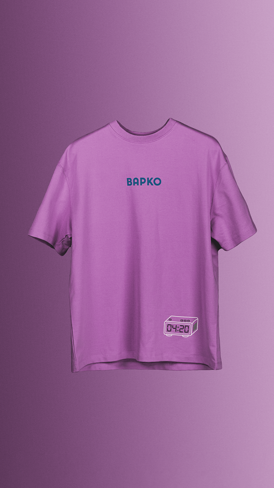 BAPKO LAVENDER – 4/20 TEE