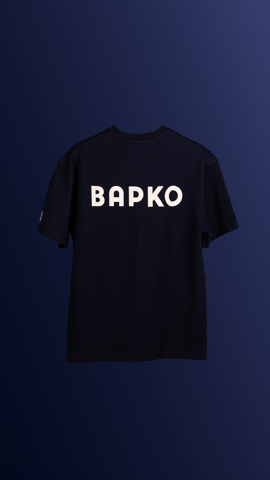 BAPKO NAVY BLUE – BASIC TEE