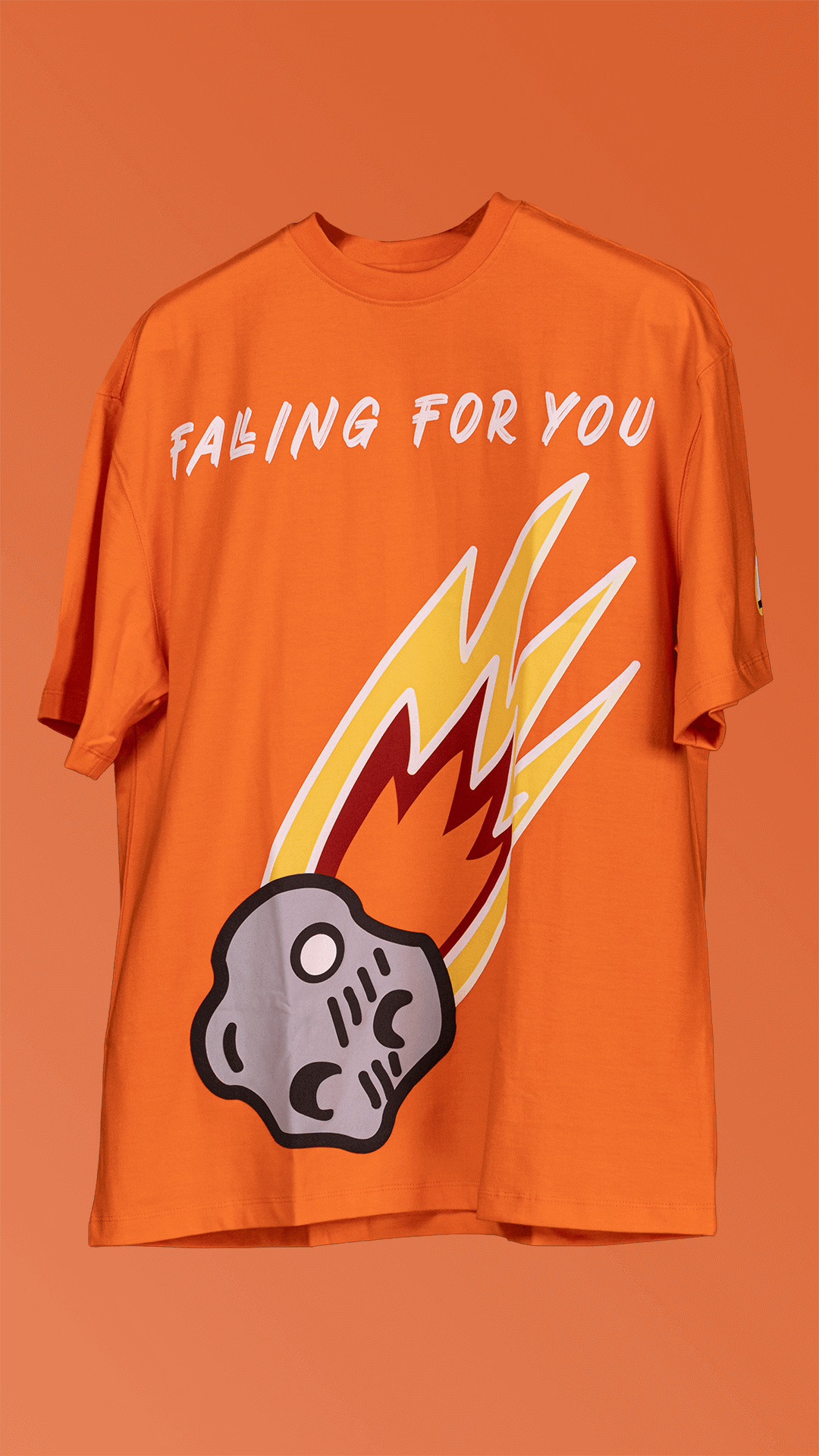 BAPKO ORANGE – FALLING FOR YOU TEE