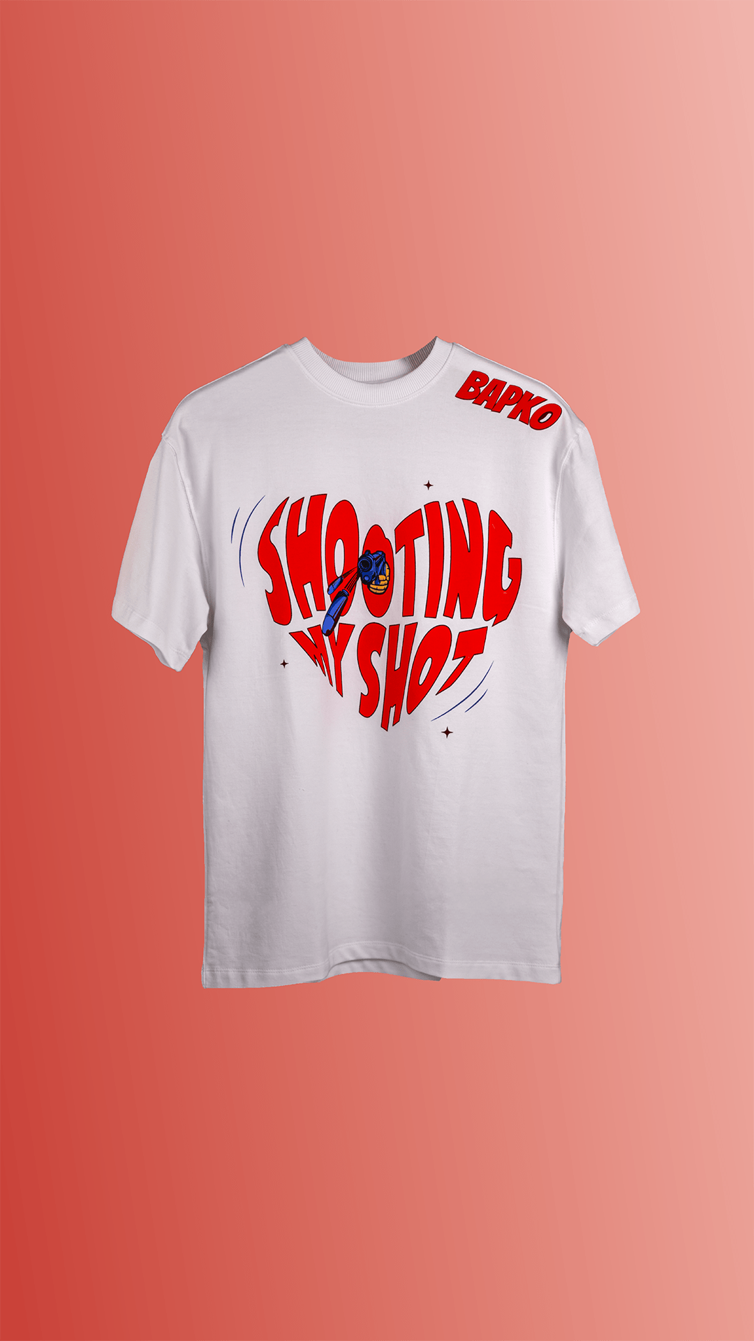 BAPKO SMS TEE(SHOOTING MY SHOT)