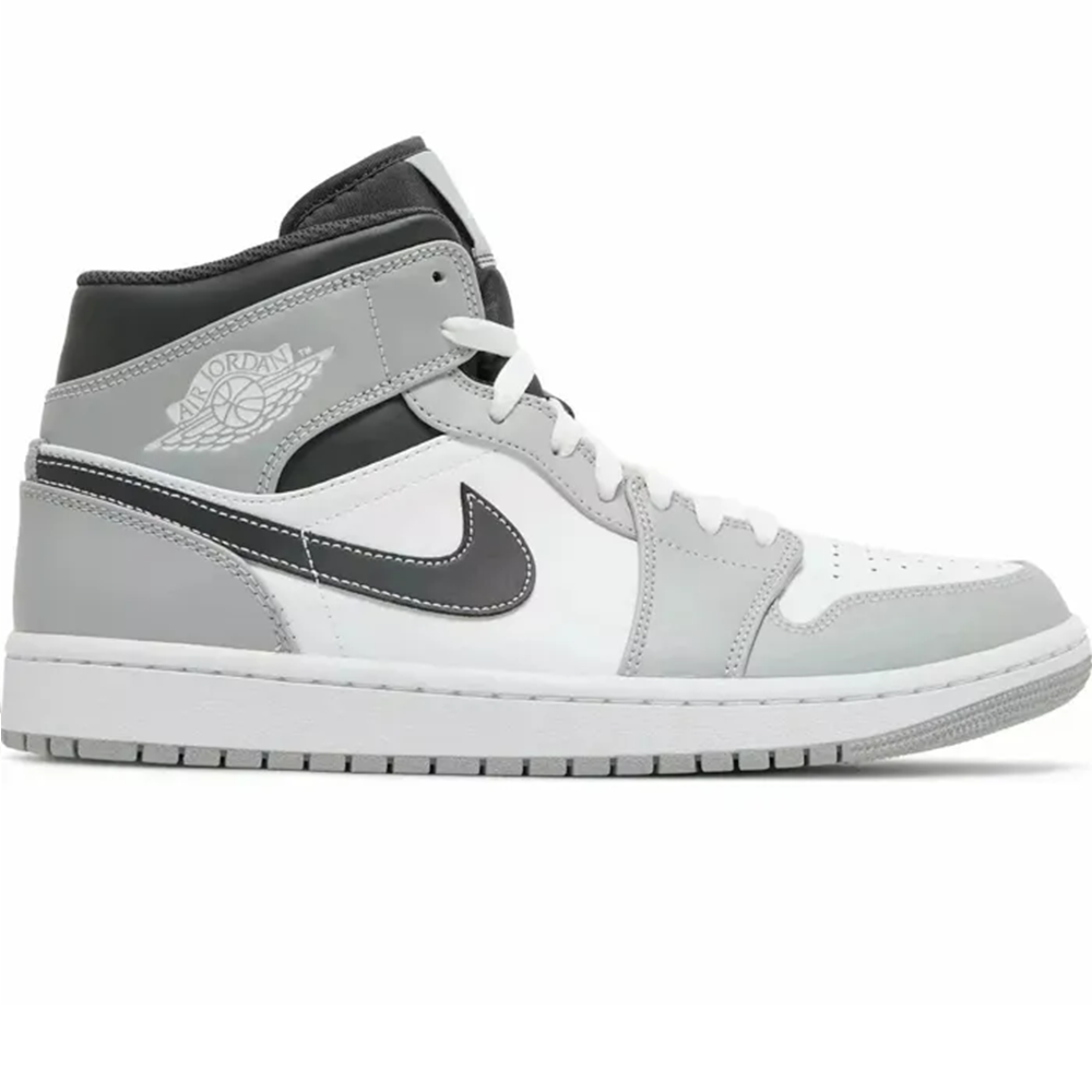 Air Jordan 1 Mid 'Light Smoke Grey'