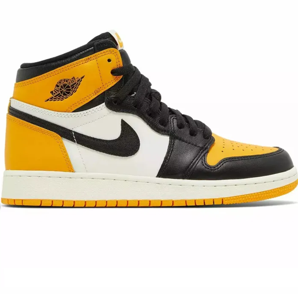 Air jordan 1 retro online high og black and yellow