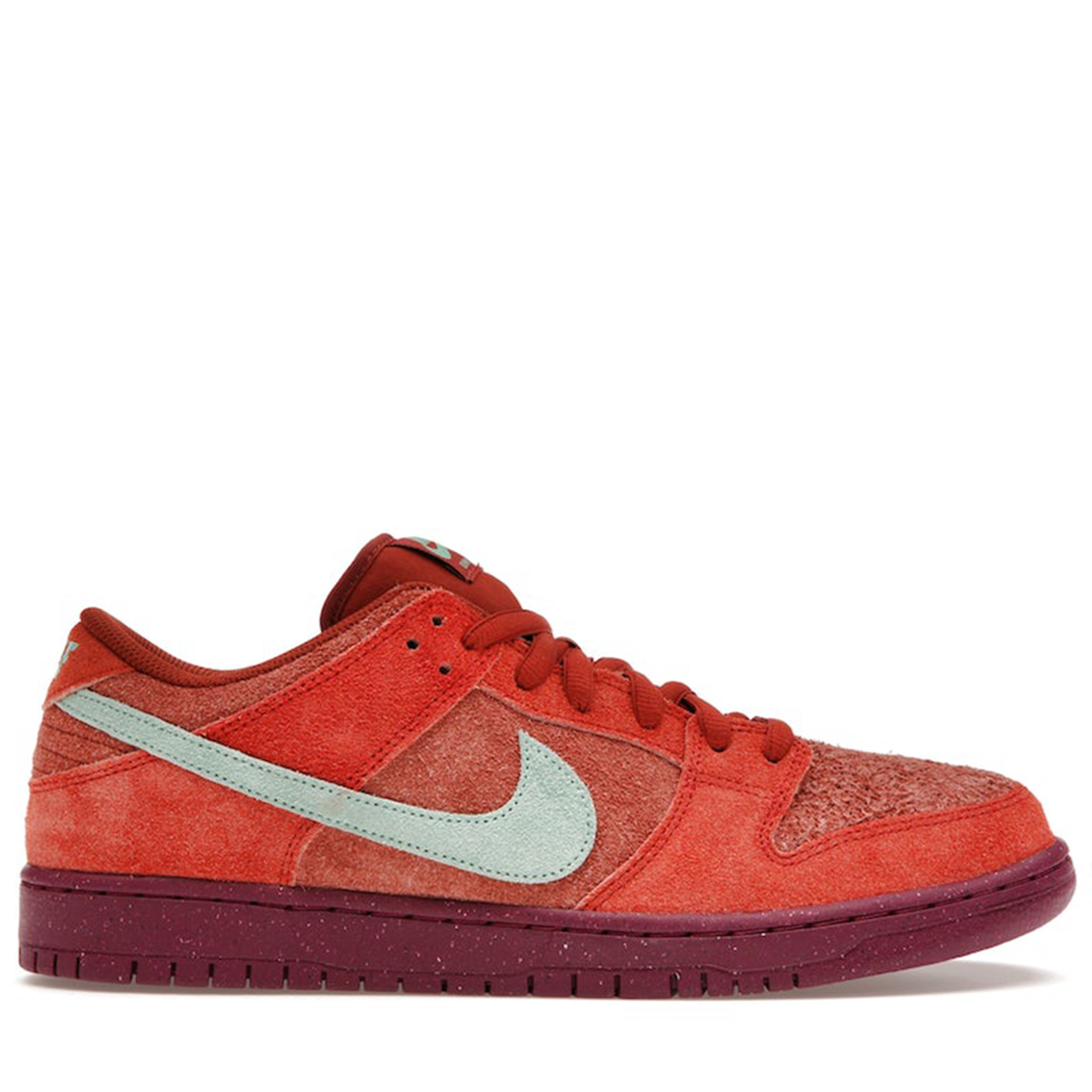 NIKE SB DUNK LOW MYSTIC RED ROSEWOOD