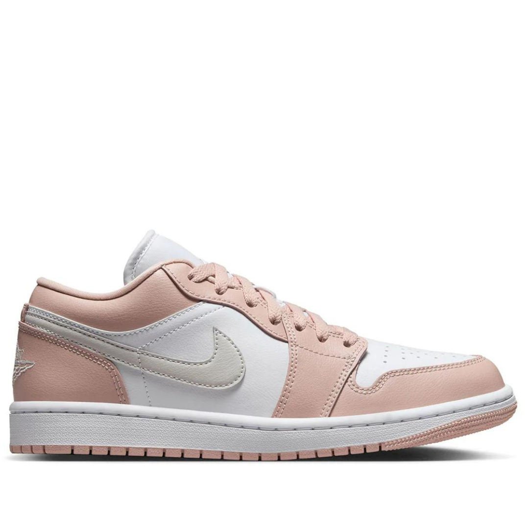 AIR JORDAN 1 LOW'WHITE/LIGHT BONE-PARTICLE BEIGE'