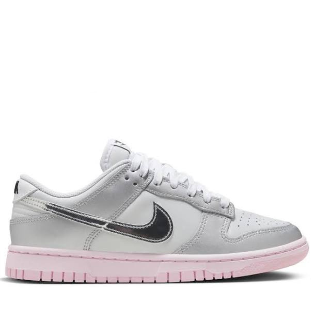 Nike Dunk Low LX Metallic Silver Pink Foam (Women's)