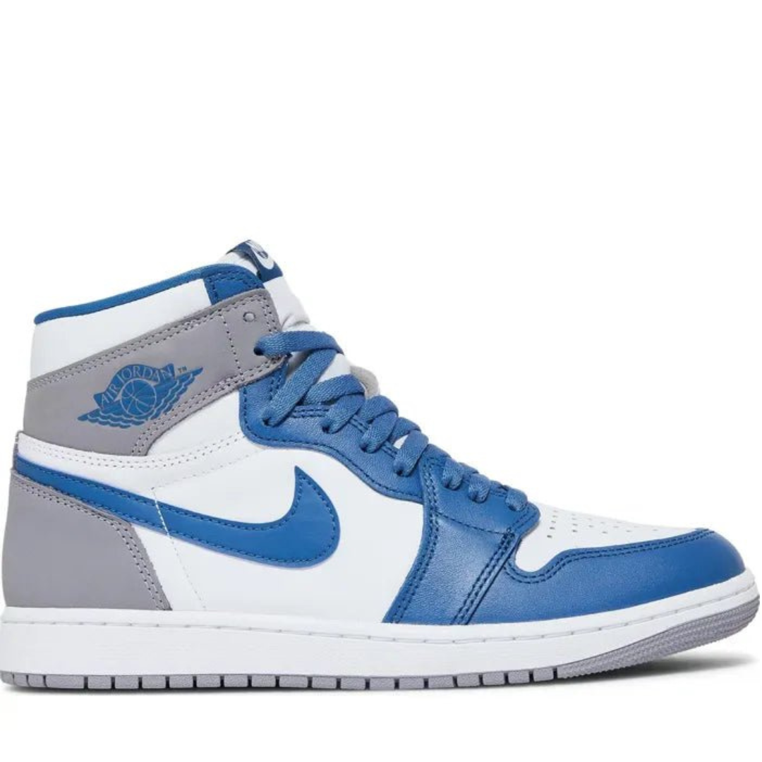 Air Jordan 1 Mid 'Cement True Blue'