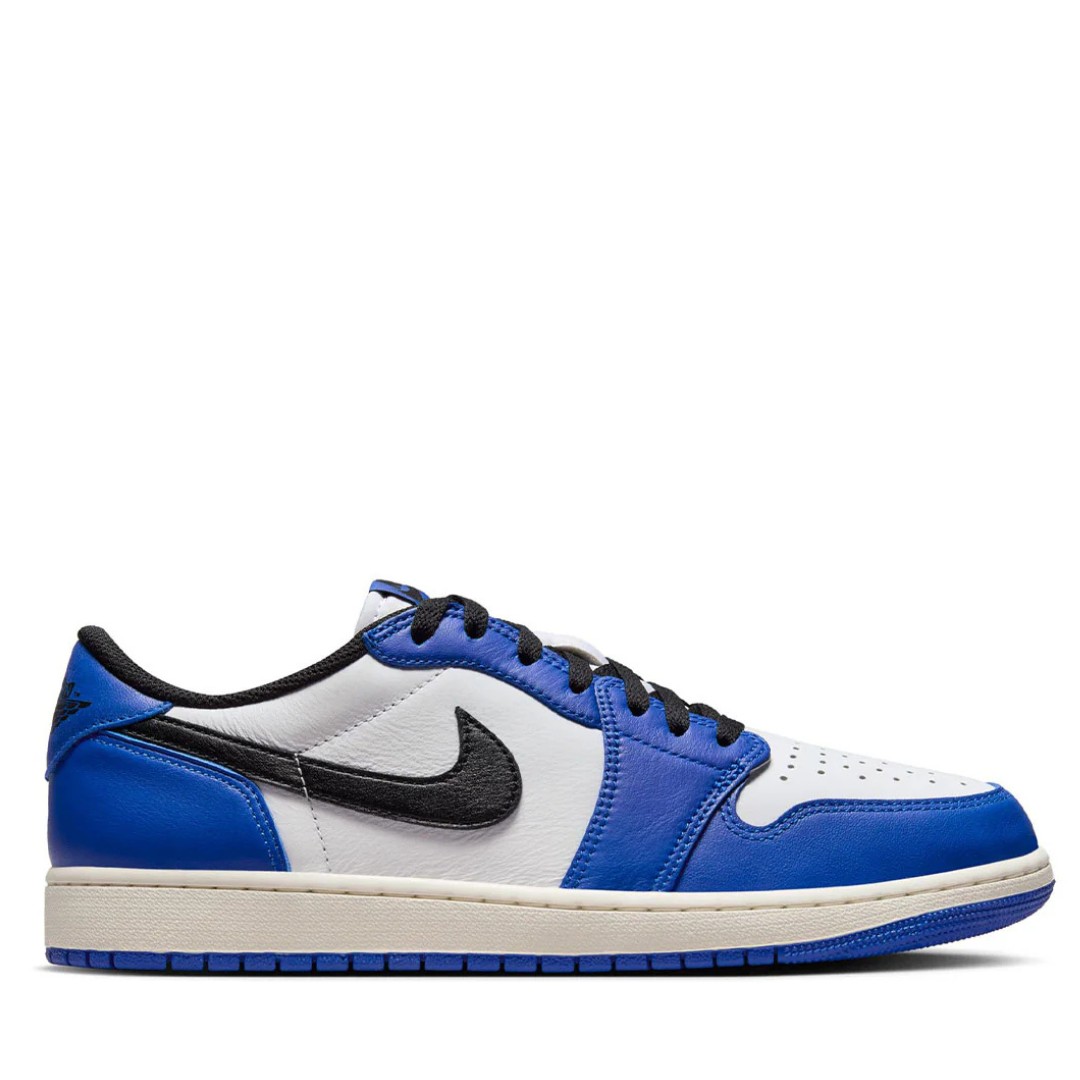 AIR JORDAN 1 RETRO LOW OG 'WHITE/BLACK-GAME ROYAL-SAIL'