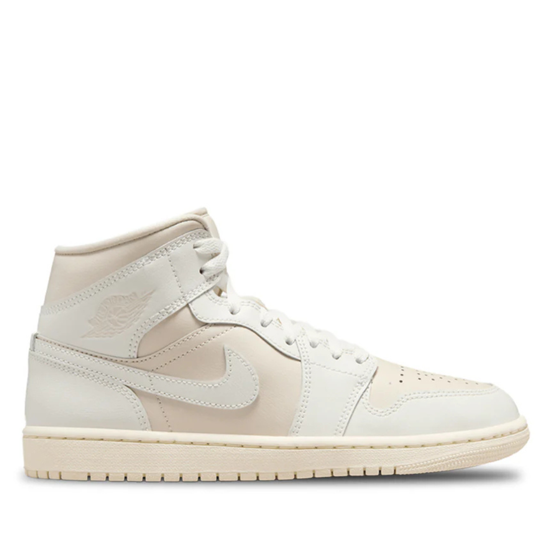 AIR JORDAN 1 MID 'LEGEND LIGHT BROWN/SAIL-MUSLIN'