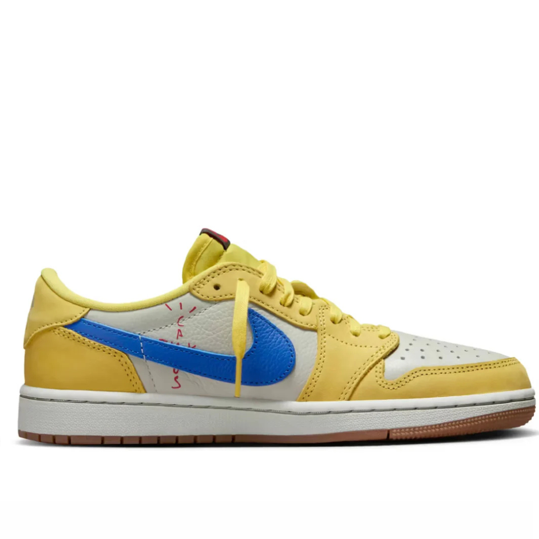 JORDAN 1 RETRO LOW OG SP TRAVIS SCOTT CANARY (W)