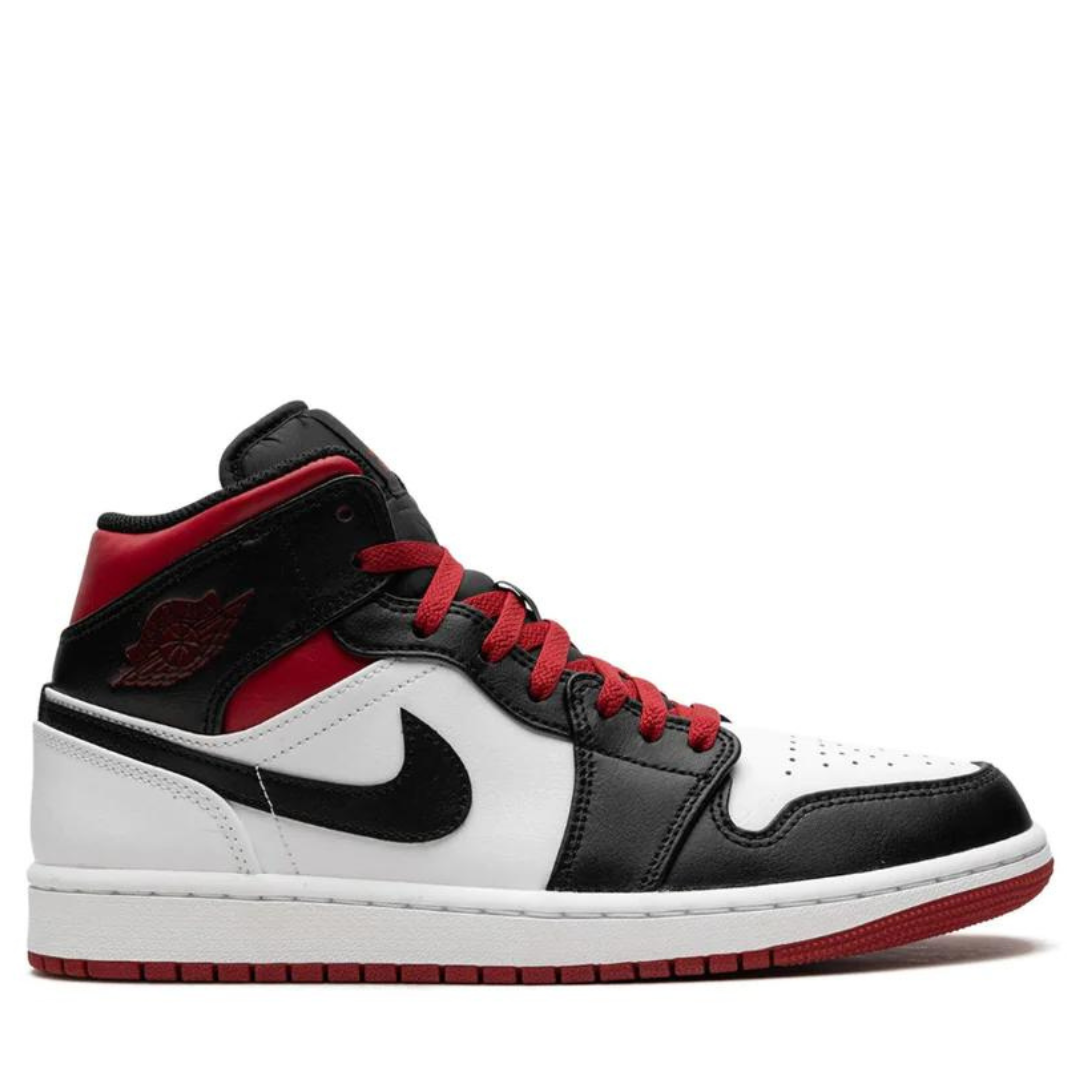 Air Jordan 1 Mid 'Gym Red Black Toe' 2023