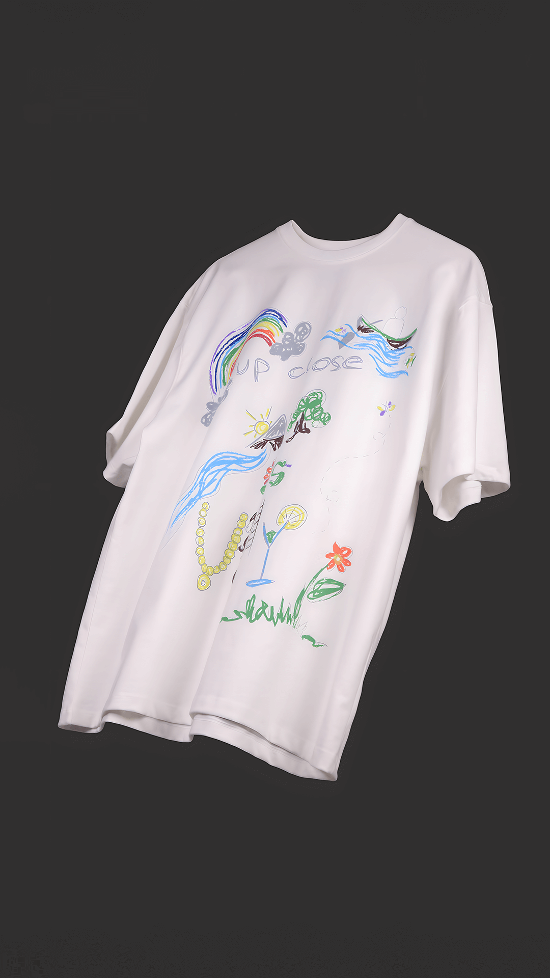 BAPKO WHITE – ART IS UGLY TEE