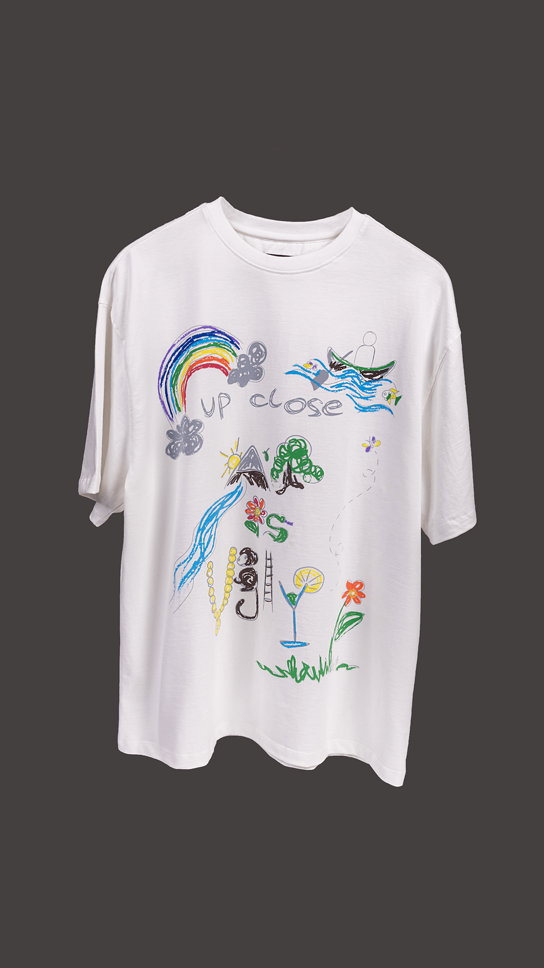 BAPKO WHITE – ART IS UGLY TEE