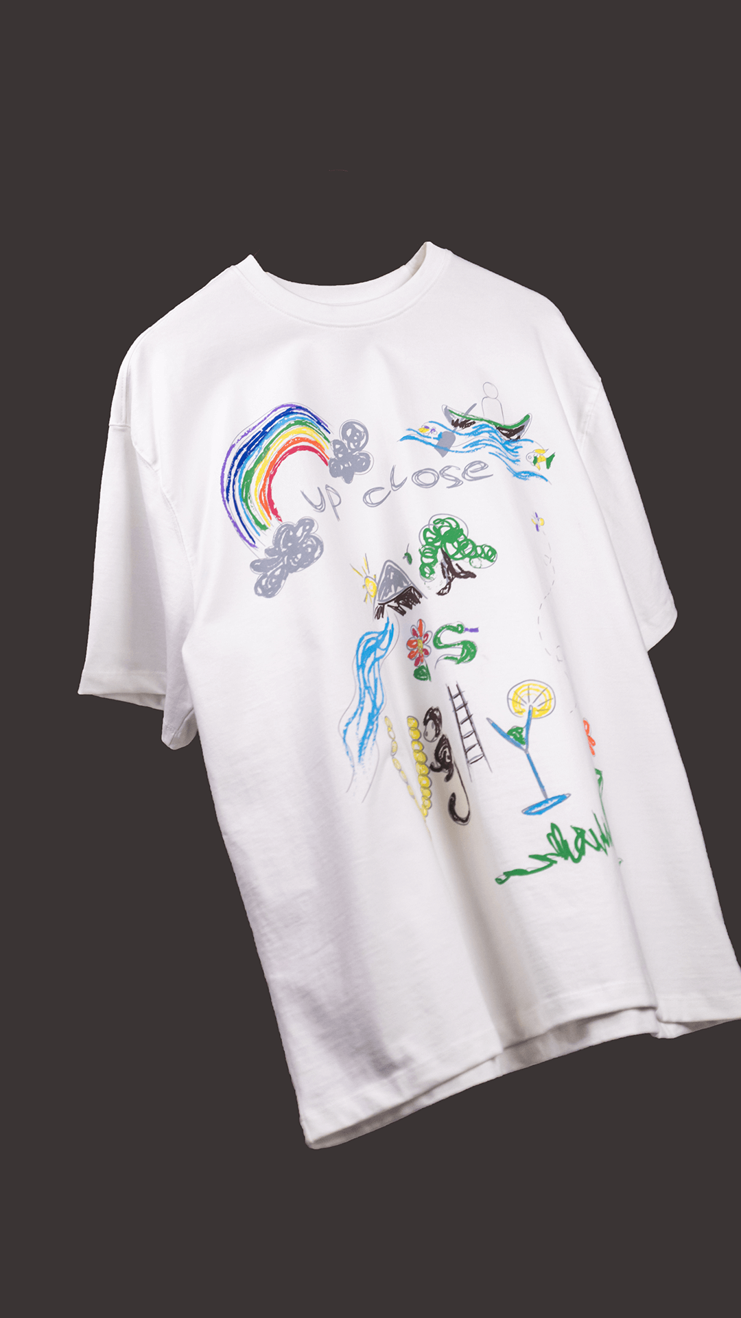 BAPKO WHITE – ART IS UGLY TEE