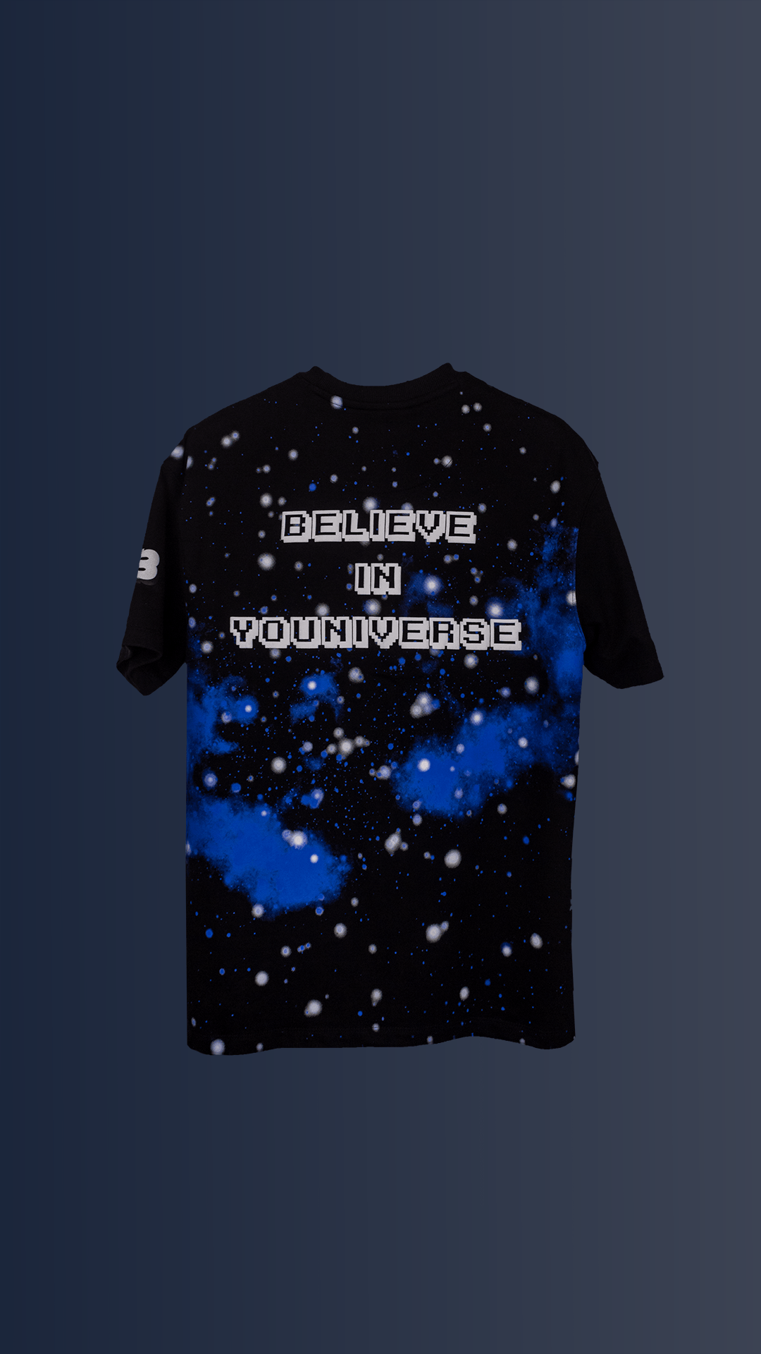 BAPKO BLACK- BELIEVE IN YOUNIVERSE TEE