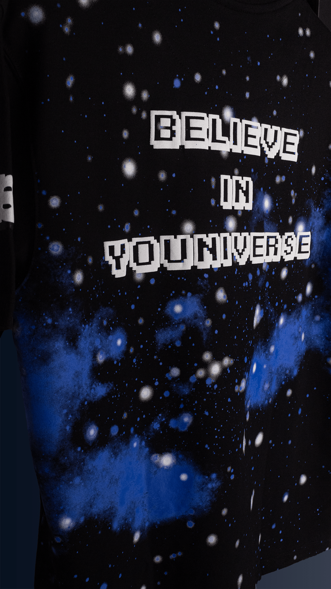 BAPKO BLACK- BELIEVE IN YOUNIVERSE TEE