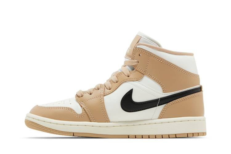 AIR JORDAN 1 MID 'SAIL/BLACK-DESERT'