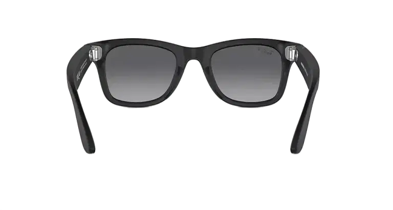 Ray Ban Meta Smart Glasses - Wayfarer Matte Black Graphite Lenses