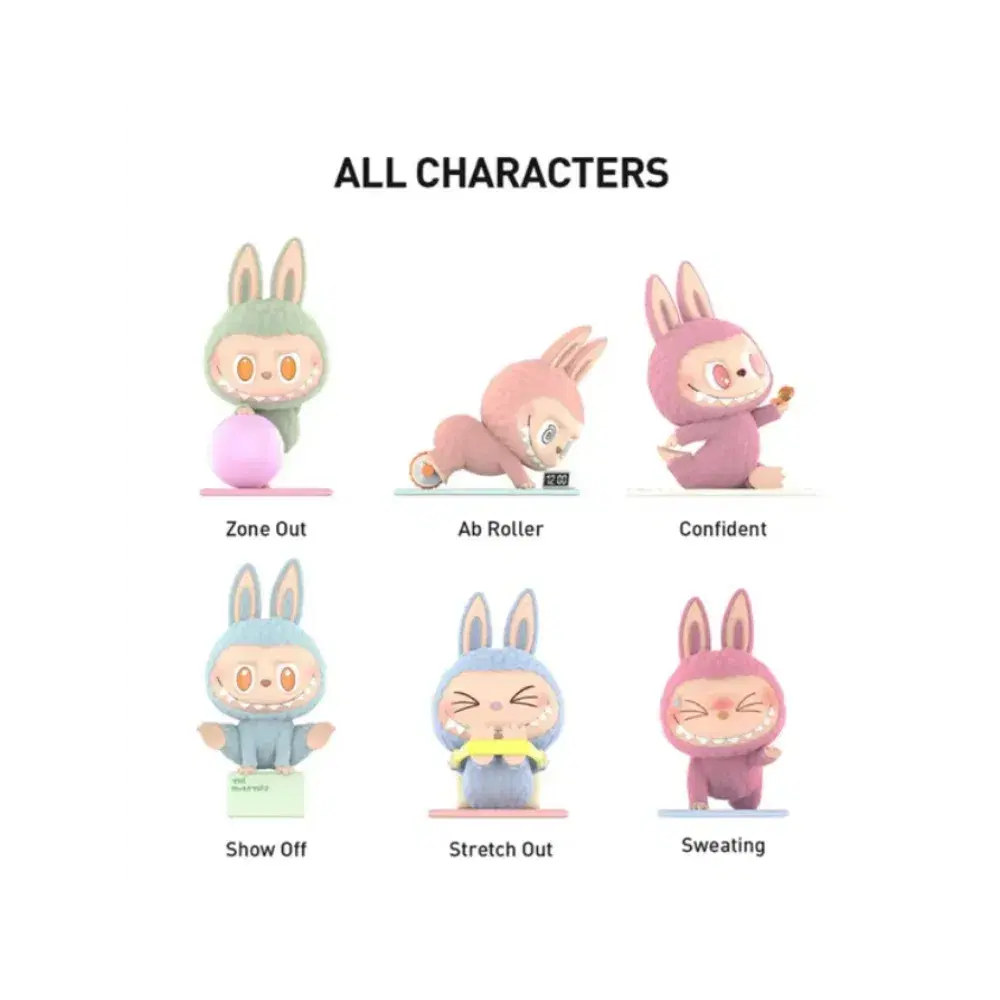 Pop Mart Labubu The Monsters Lazy Yoga Series Figures Sealed Case