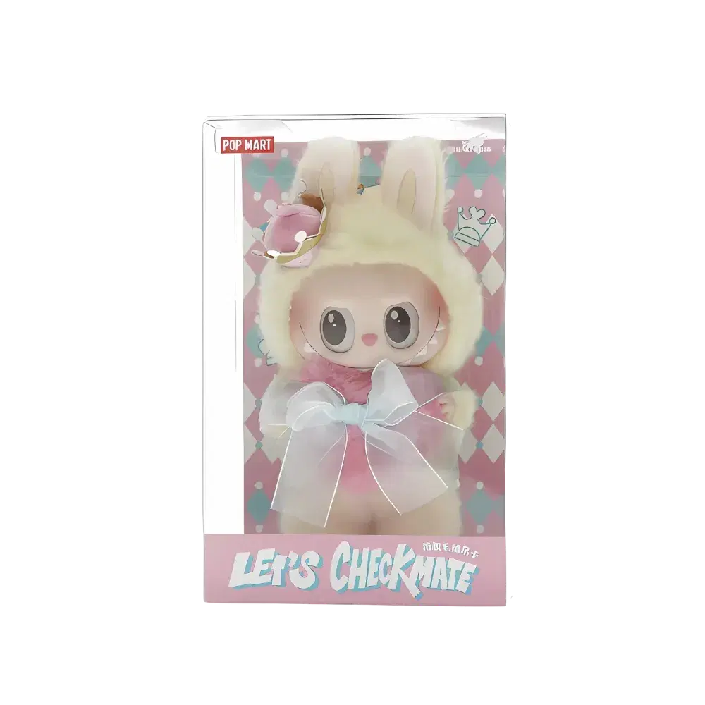 Pop Mart Labubu The Monsters Let's Checkmate Series Vinyl Plush Hanging Card