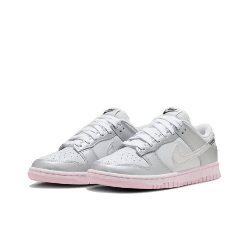 Nike Dunk Low LX Metallic Silver Pink Foam (Women's)